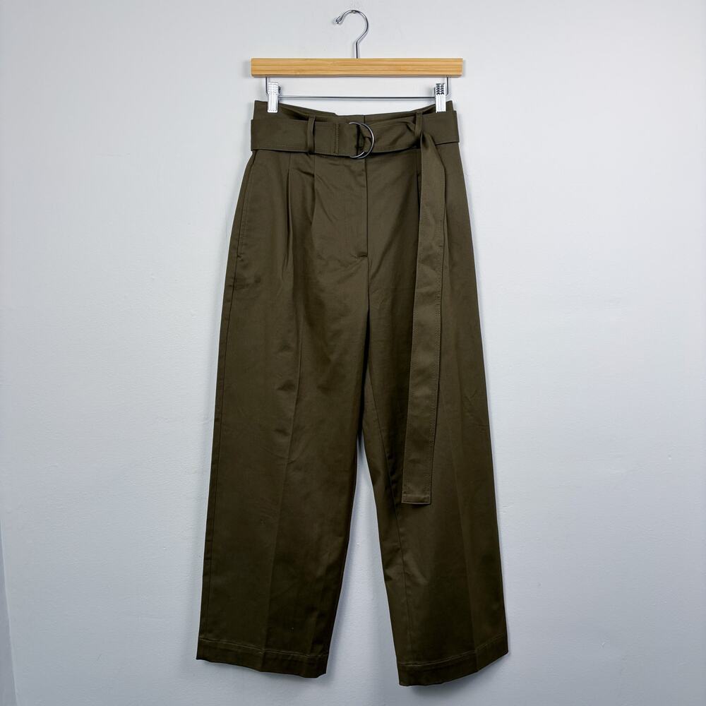Banana Republic Belted Utility Trouser Olive 4